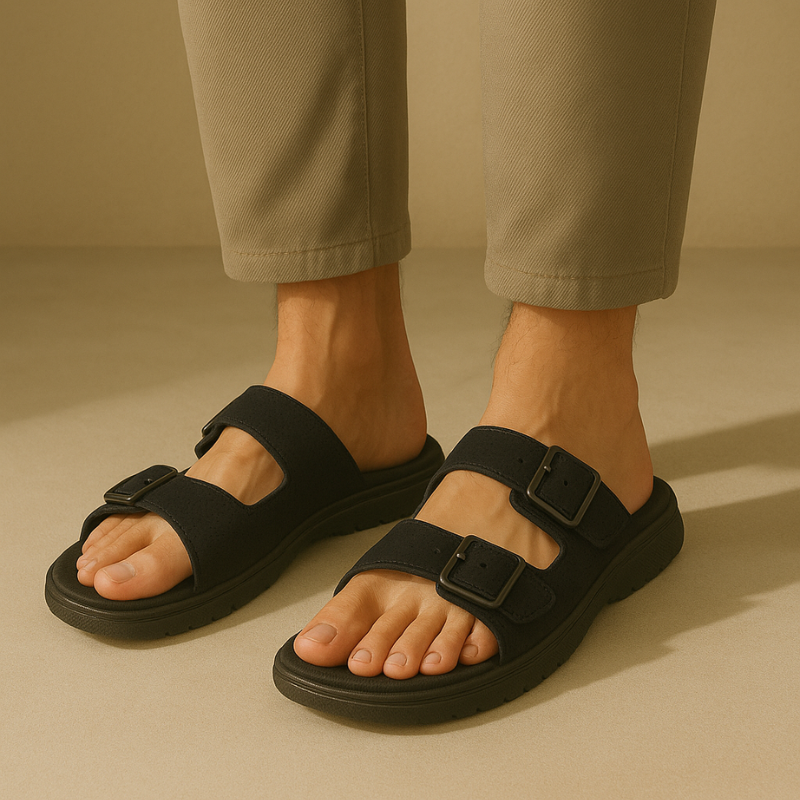 Pantofole estive unisex con soletta in memory foam clinica - Elimina dolori e gonfiori ai piedi
