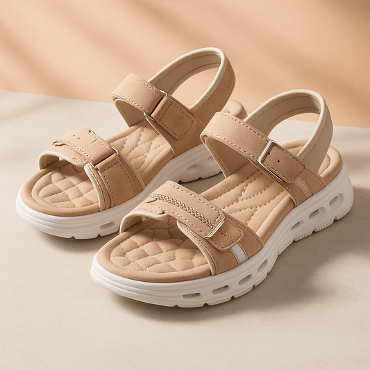 Sandali estivi ortopedici con suole air fresh soletta medica riduci dolori e gonfiore