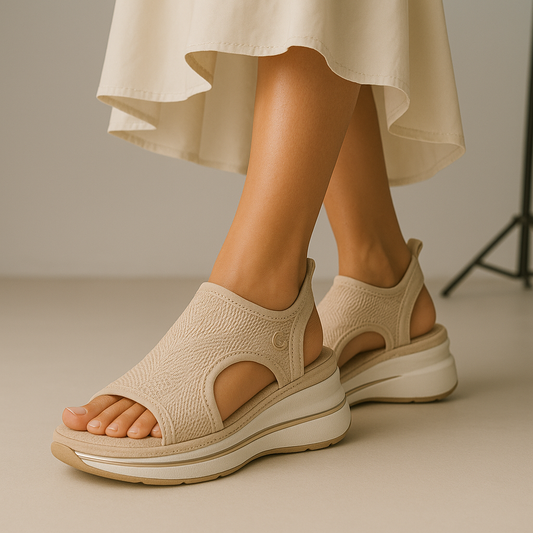 Sandali estivi ortopedici soletta con trattamento Vit C - Softstep