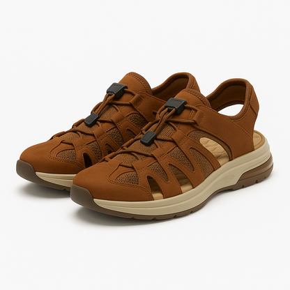 Sandali ortopedici uomo - Suola memory foam e soletta air fresh gel massimo comfort