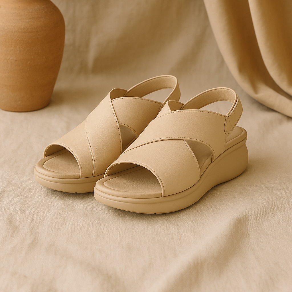 Sandali ortopedici, Soluzione elegante per piedi gonfi e stanchi - Nuvella